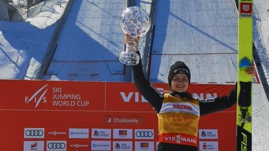 Congratulations to Nika Križnar for Crystal Globe