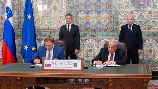 Geoplin increased natrual gas supply from Algeria