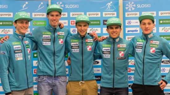 Congratulations to ski jumpers for silver medal